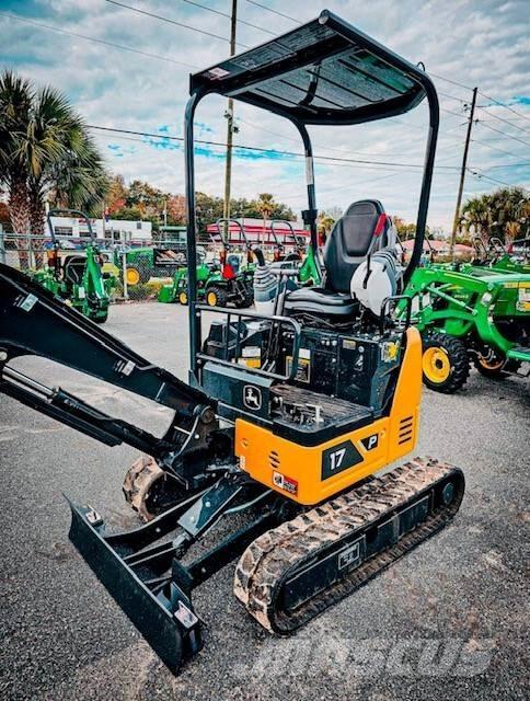 John Deere 17 P Mini rýpadlá < 7t
