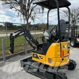 John Deere 17 P Mini rýpadlá < 7t