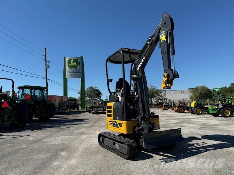 John Deere 17 P Mini rýpadlá < 7t