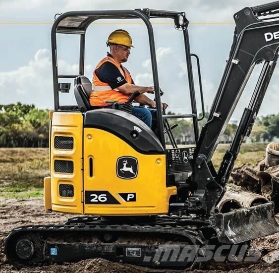 John Deere 26 P Mini rýpadlá < 7t