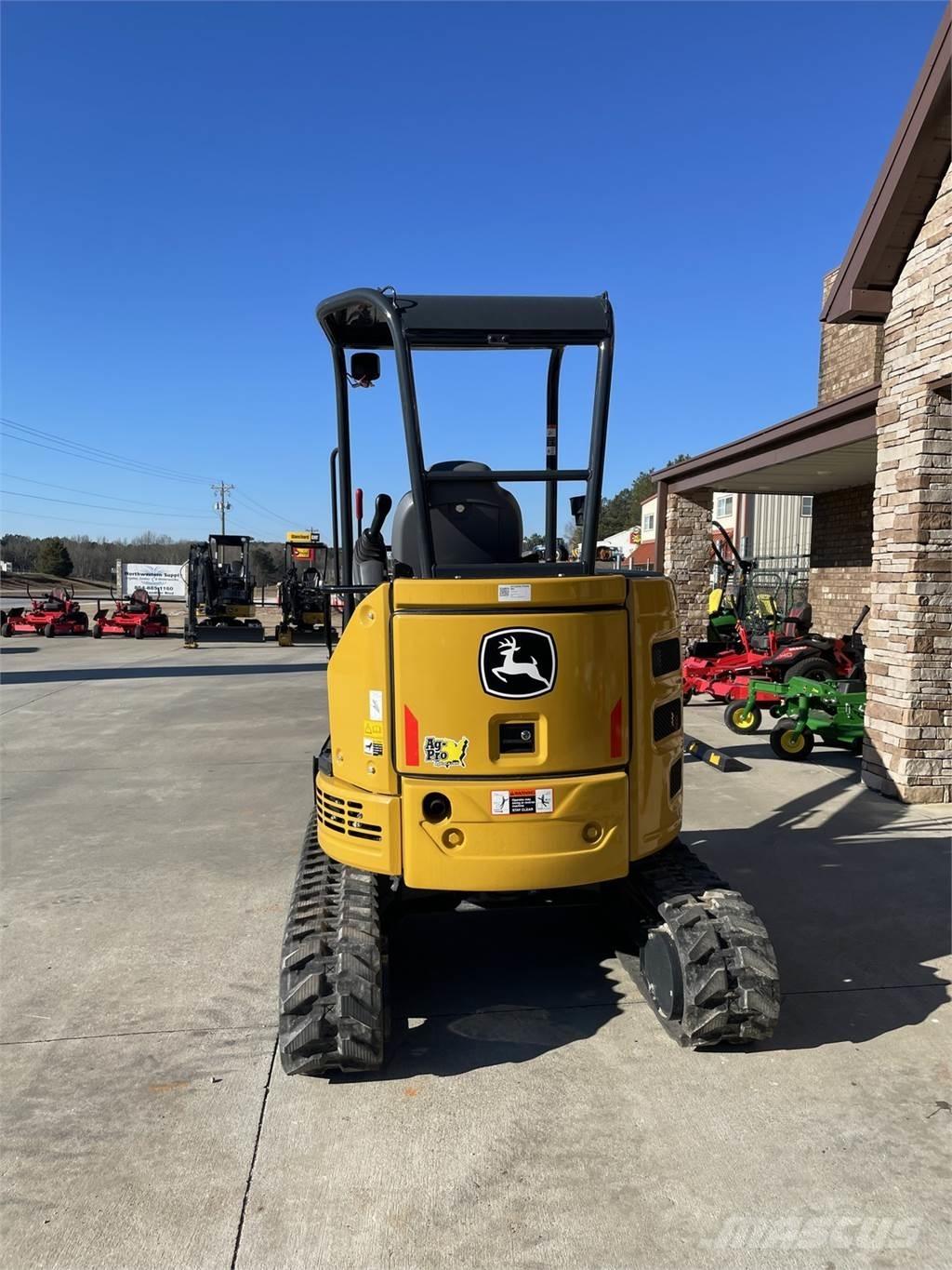 John Deere 26 P Mini rýpadlá < 7t