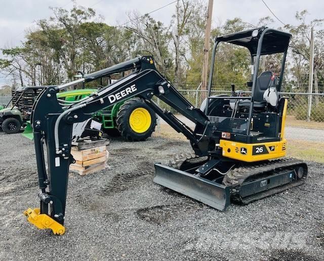 John Deere 26 P Mini rýpadlá < 7t