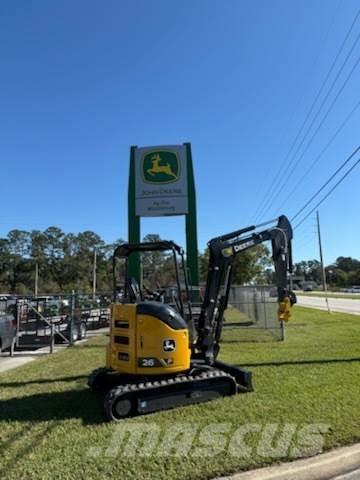 John Deere 26 P Mini rýpadlá < 7t