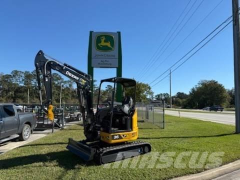 John Deere 26 P Mini rýpadlá < 7t