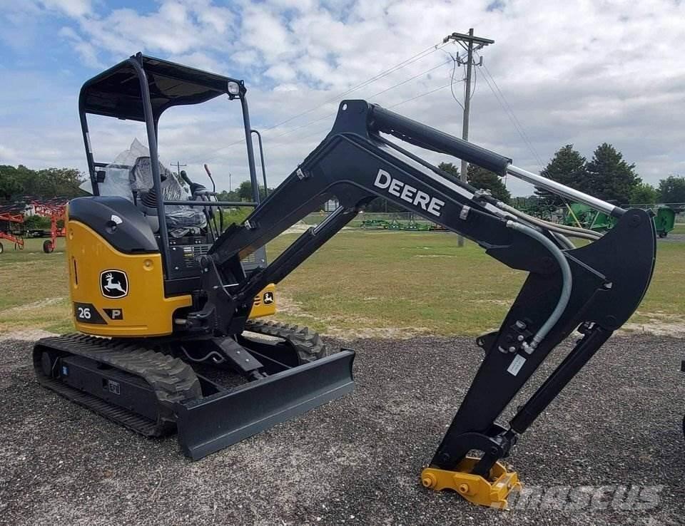 John Deere 26 P Mini rýpadlá < 7t