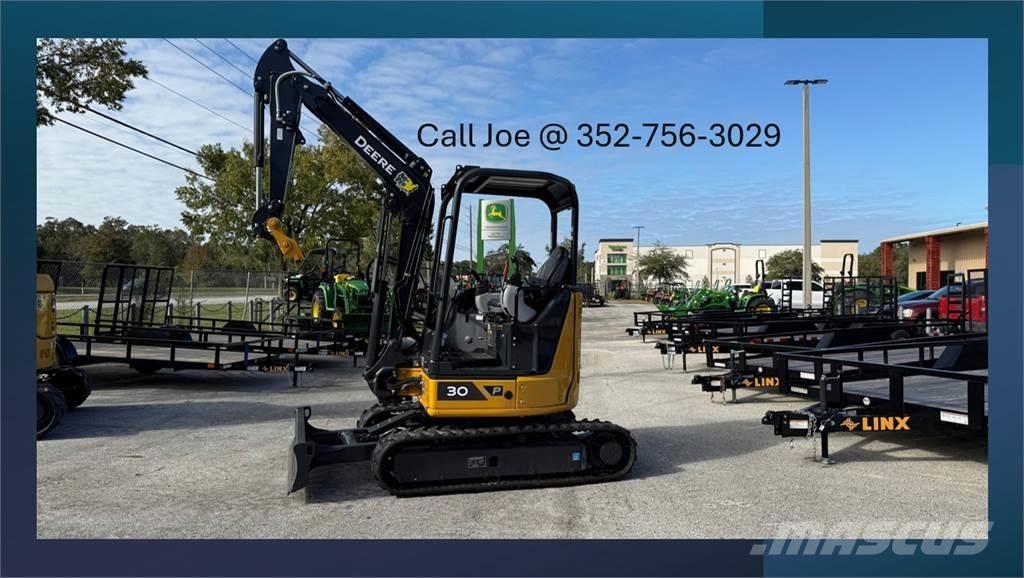 John Deere 30 P Mini rýpadlá < 7t