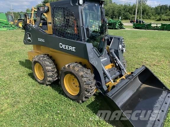 John Deere 320G Šmykom riadené nakladače