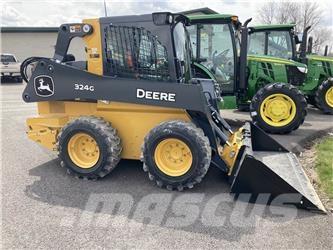 John Deere 324G Šmykom riadené nakladače