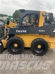 John Deere 324G Šmykom riadené nakladače