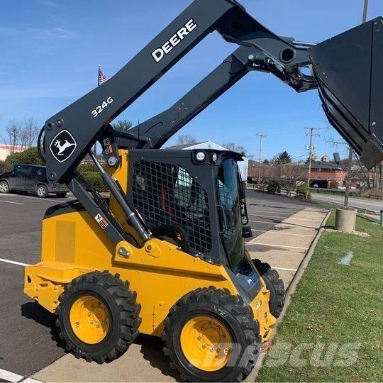 John Deere 324G Šmykom riadené nakladače