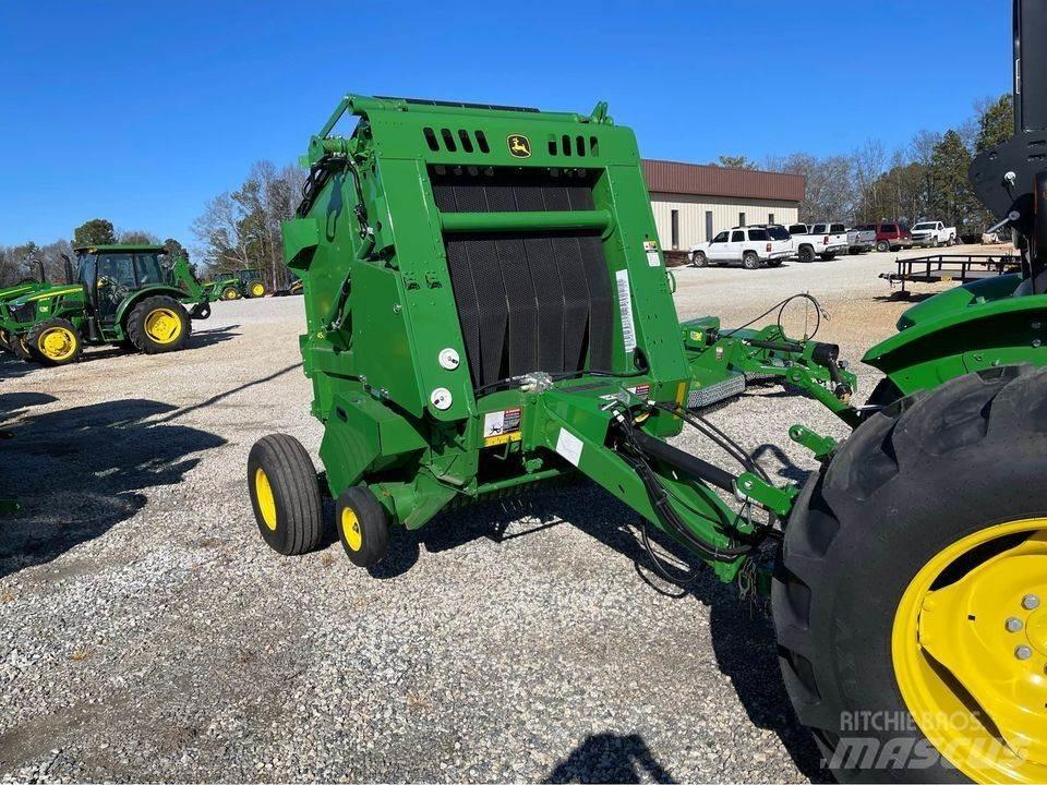 John Deere 450E Lisy na okrúhle balíky