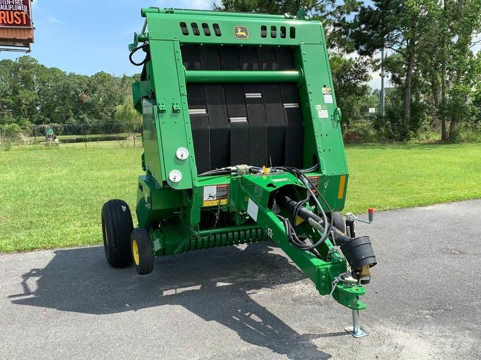 John Deere 450E Lisy na okrúhle balíky