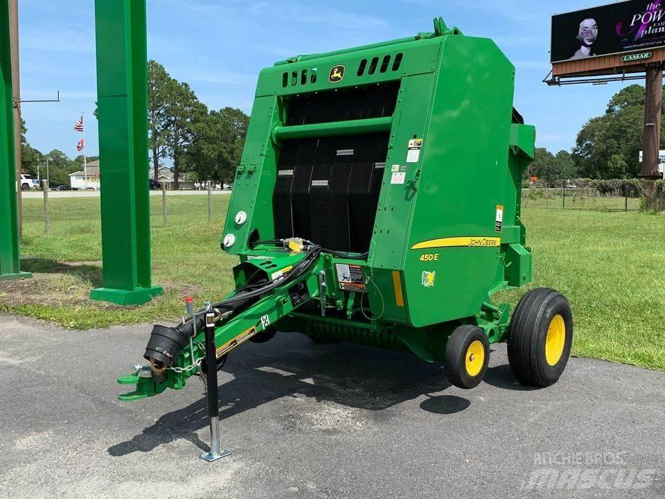 John Deere 450E Lisy na okrúhle balíky