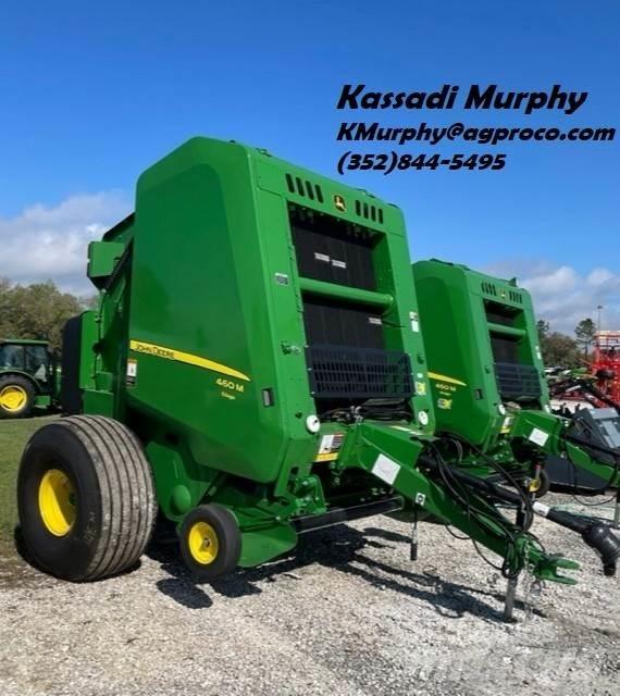 John Deere 460M Lisy na okrúhle balíky