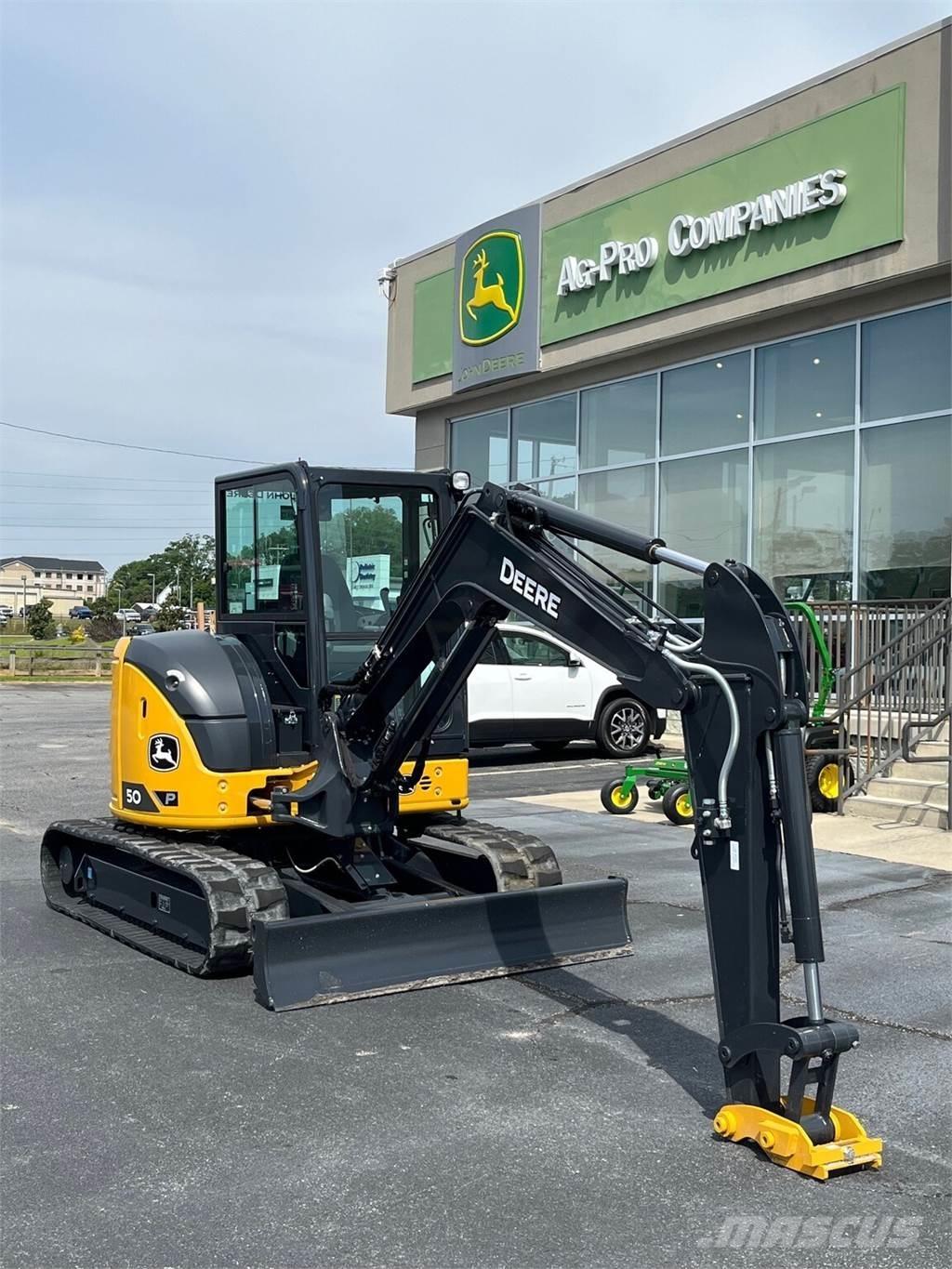 John Deere 50 P Mini rýpadlá < 7t
