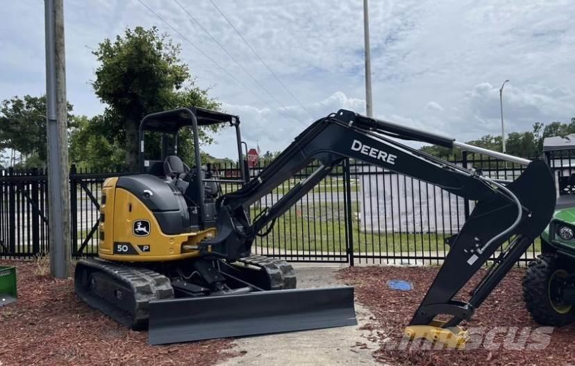 John Deere 50 P Mini rýpadlá < 7t