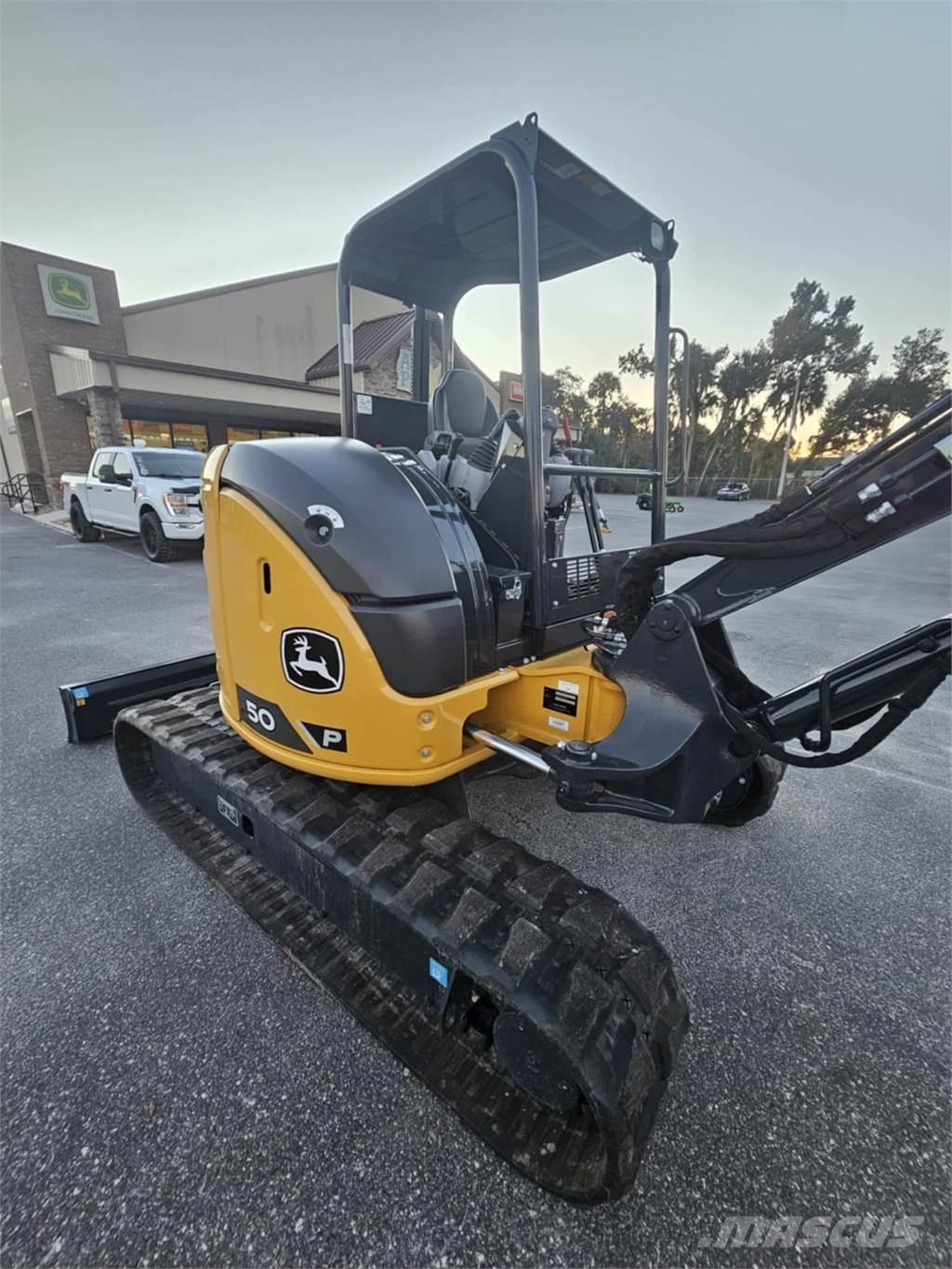 John Deere 50 P Mini rýpadlá < 7t