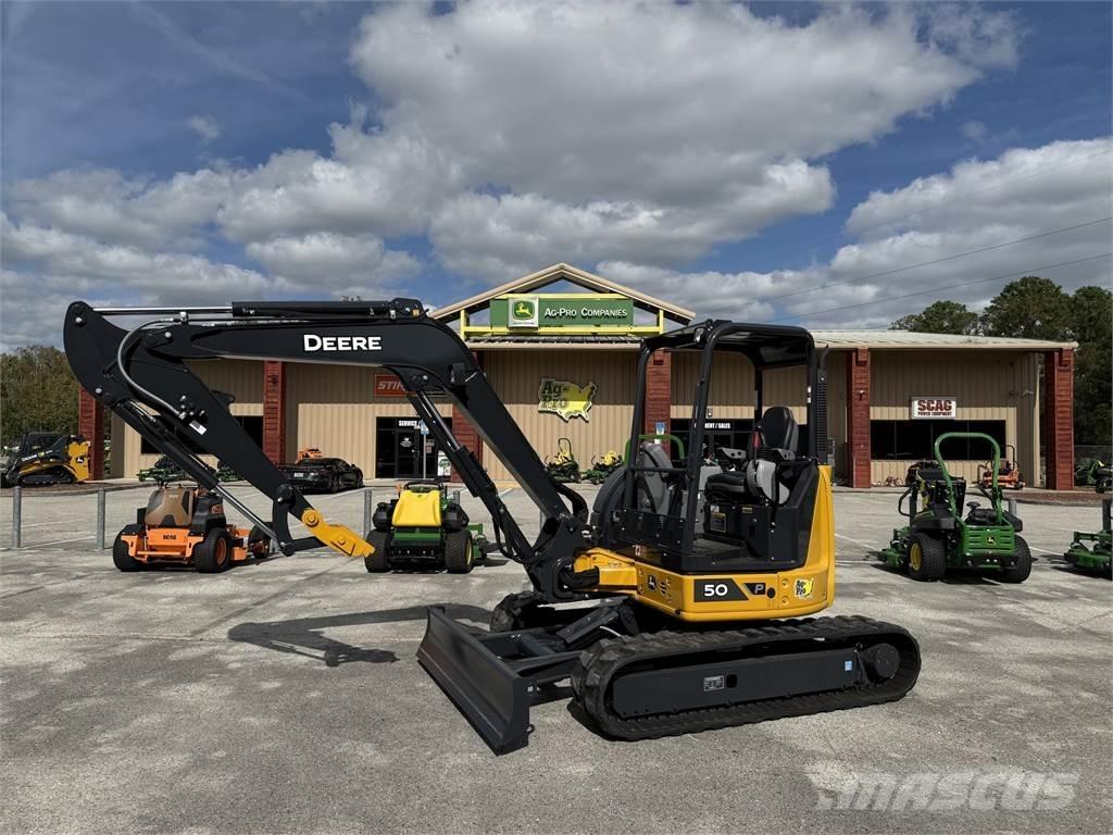 John Deere 50 P Mini rýpadlá < 7t