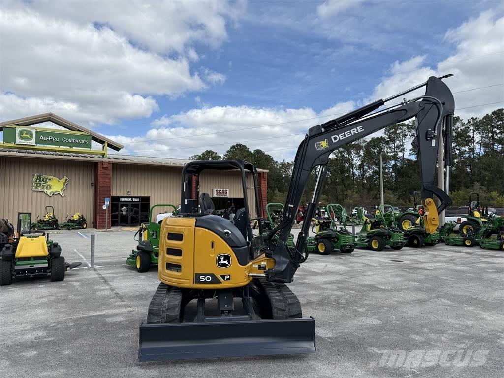 John Deere 50 P Mini rýpadlá < 7t