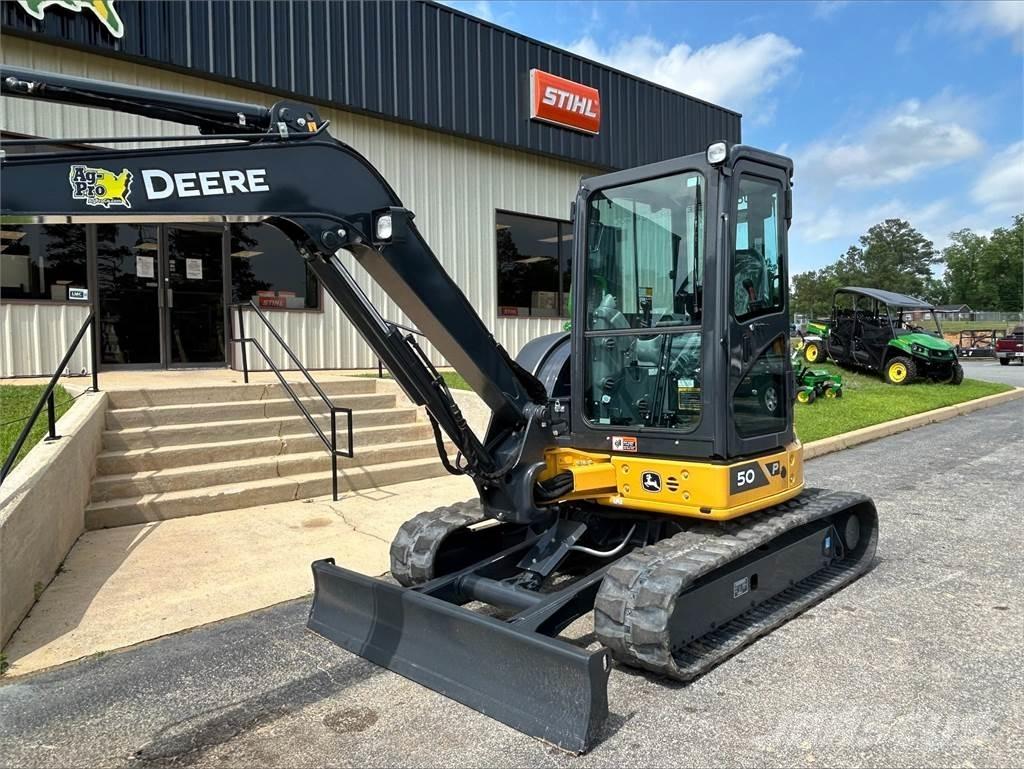 John Deere 50 P Mini rýpadlá < 7t