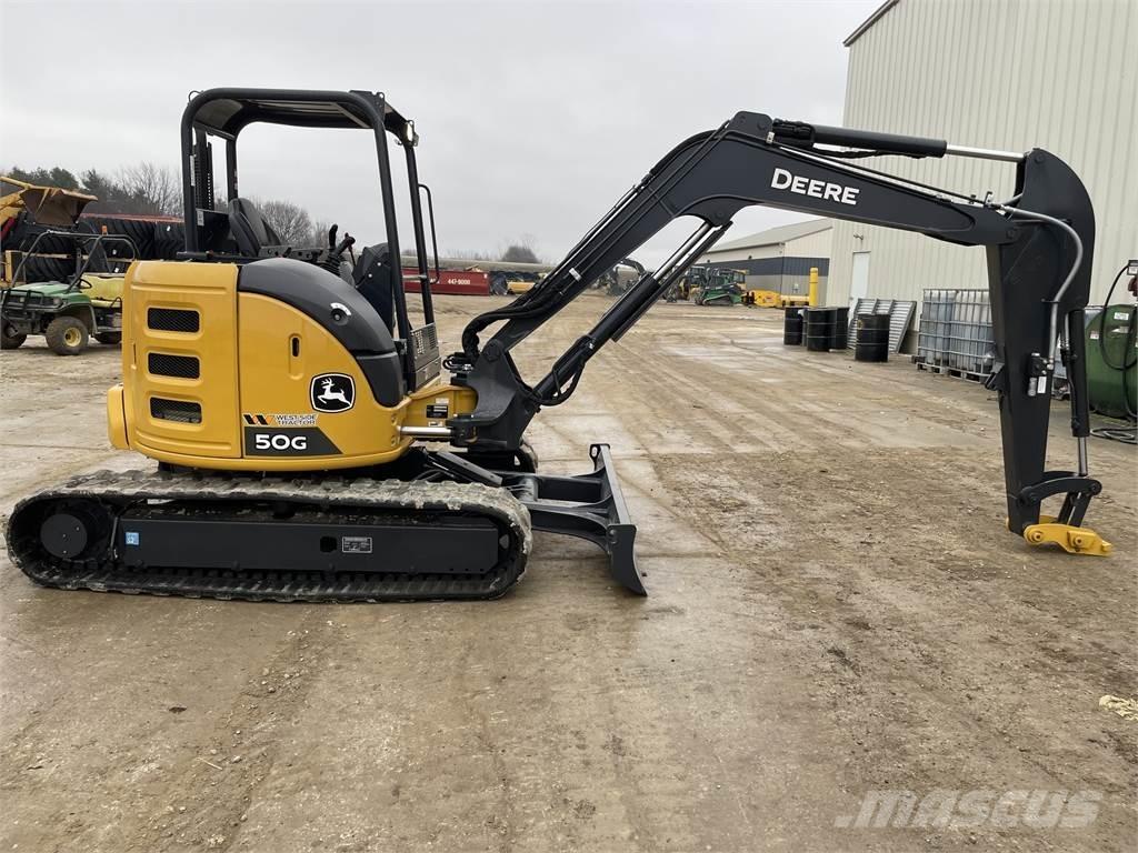 John Deere 50G Mini rýpadlá < 7t
