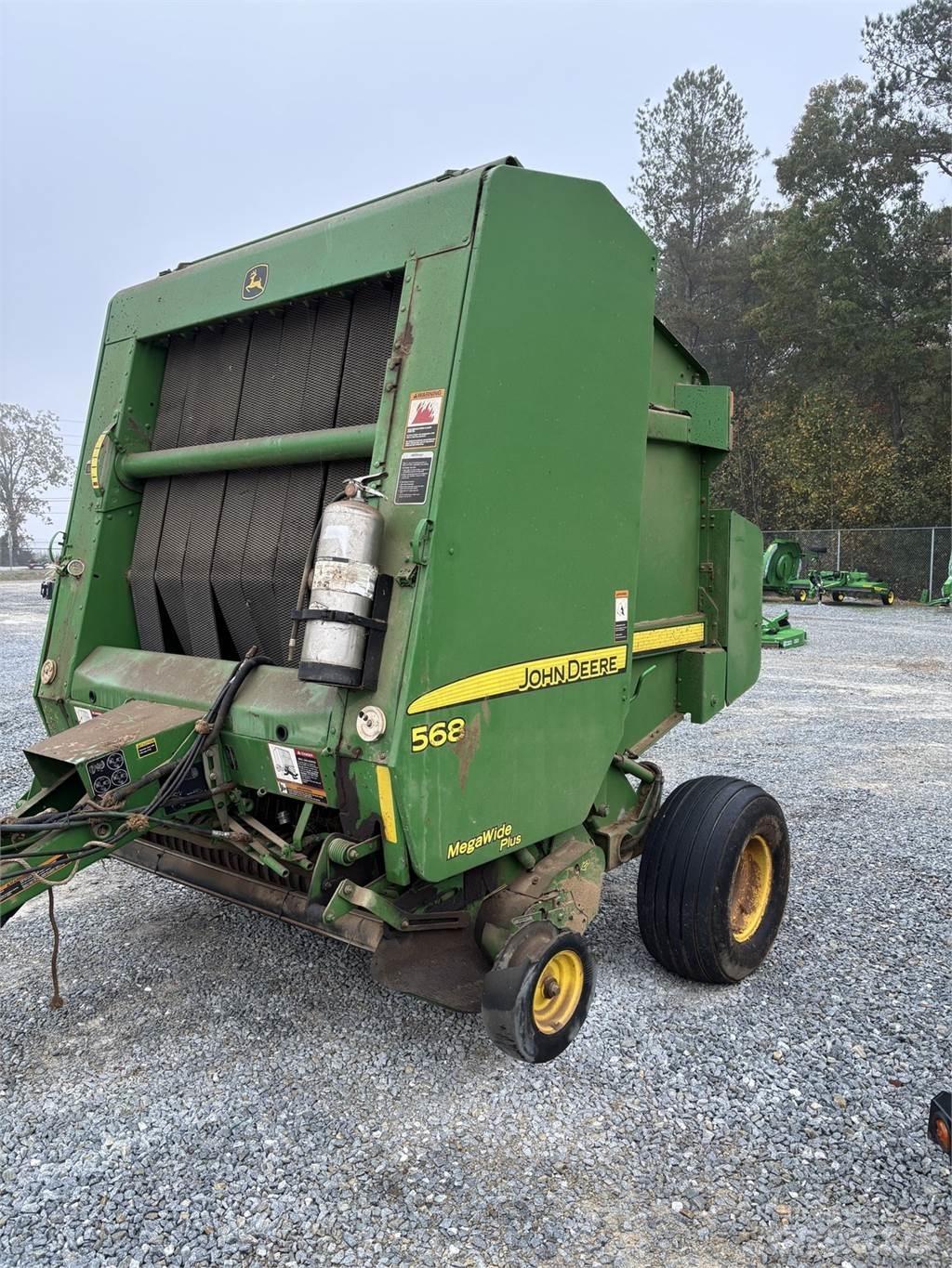 John Deere 568 Lisy na okrúhle balíky