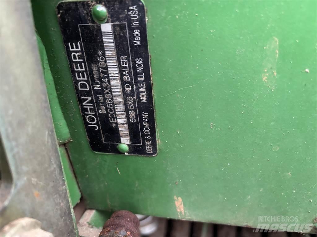 John Deere 568 Lisy na okrúhle balíky
