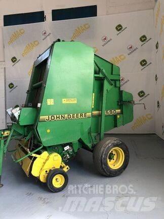 John Deere 590 Lisy na okrúhle balíky