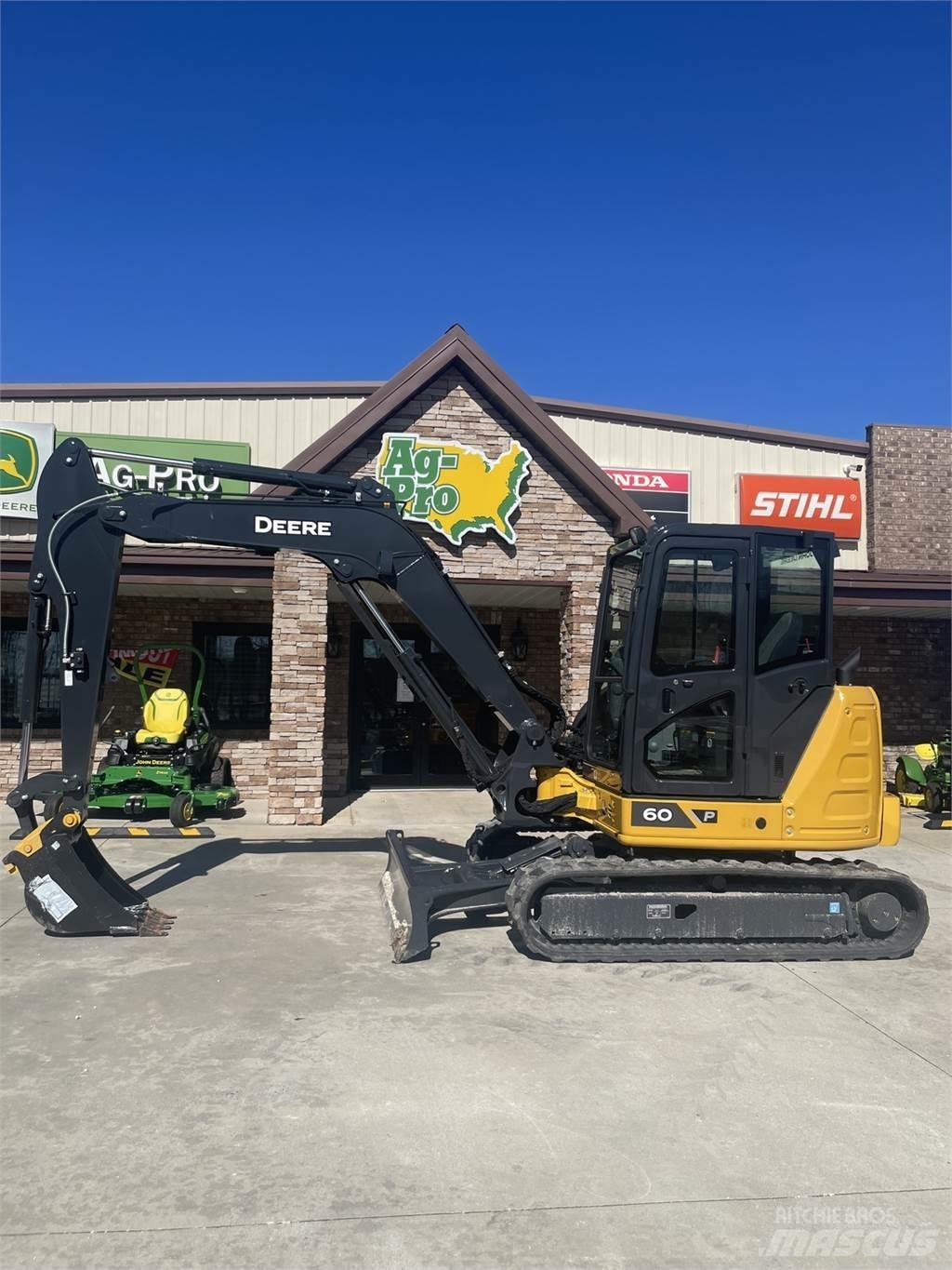 John Deere 60 P Mini rýpadlá < 7t