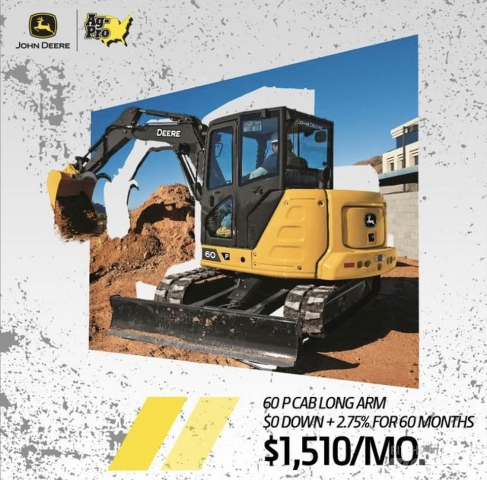 John Deere 60 P Mini rýpadlá < 7t