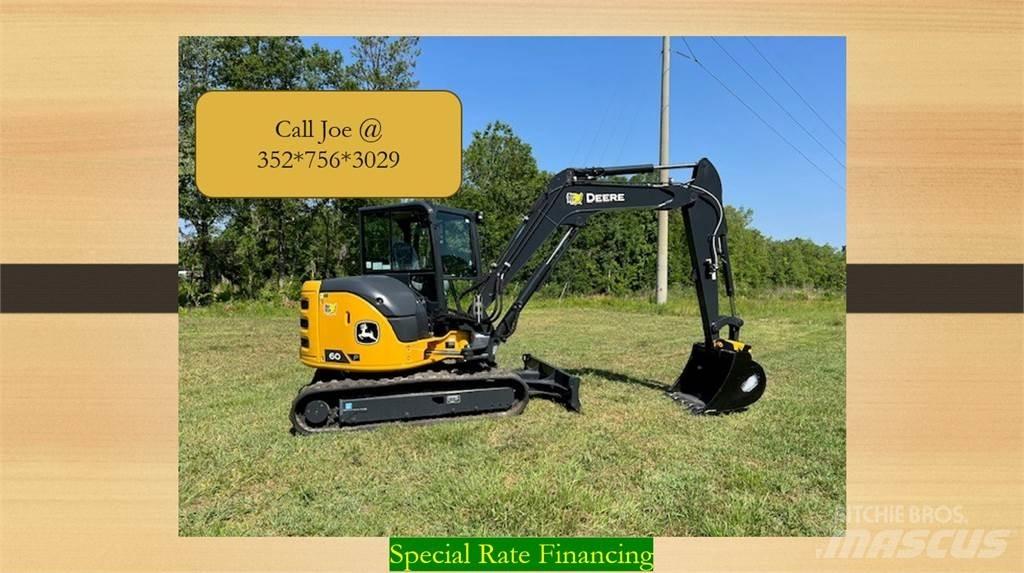 John Deere 60 P Mini rýpadlá < 7t