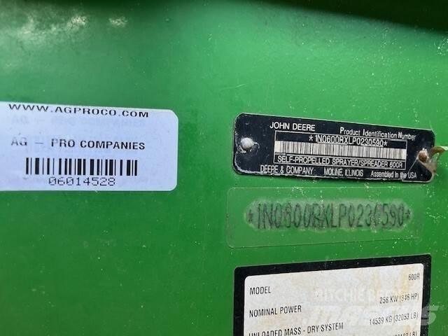 John Deere 600R Ťahané postrekovače