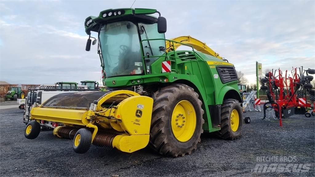 John Deere 9600 Žacie rezačky
