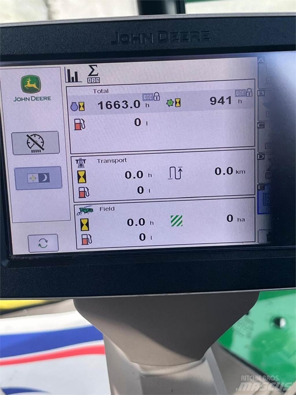 John Deere 9600 Žacie rezačky