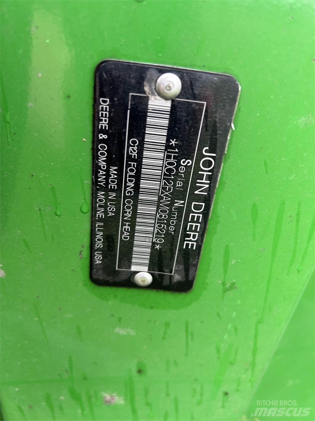John Deere C12F Príslušenstvo a náhradné diely ku kombajnom