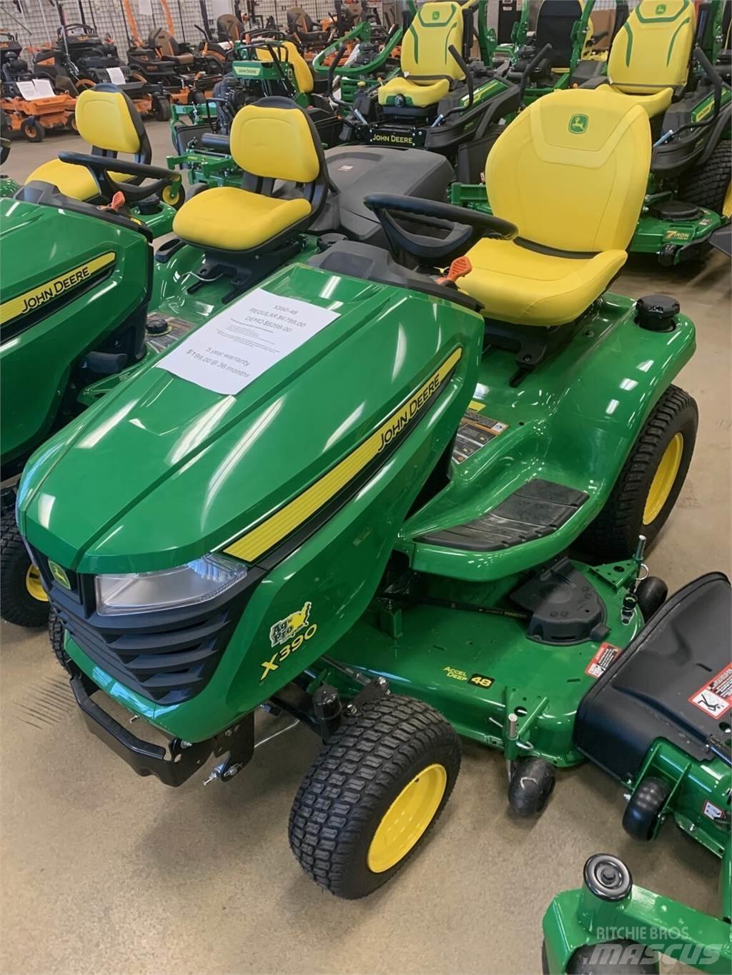 John Deere X390 Kompaktné traktory