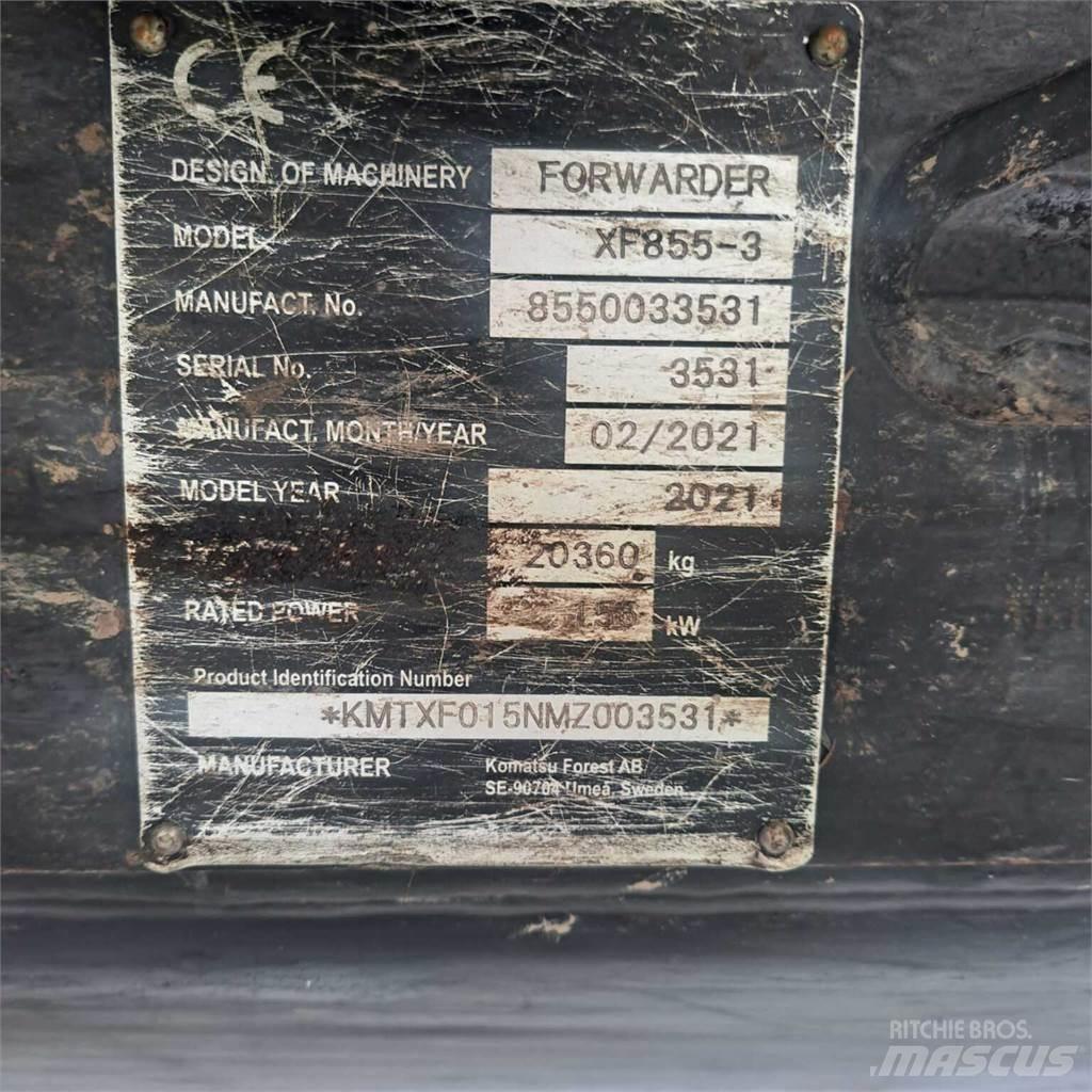 Komatsu 855 Lesné traktory