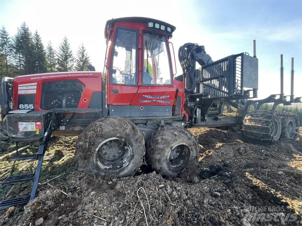 Komatsu 855 Lesné traktory