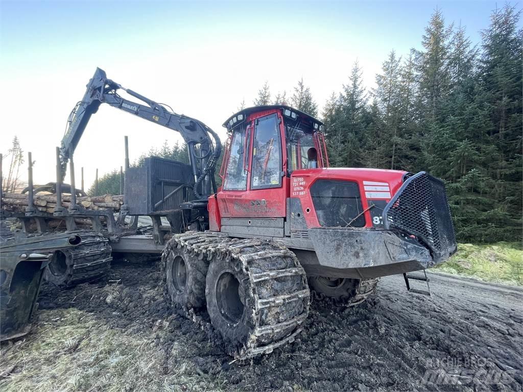 Komatsu 875 Lesné traktory