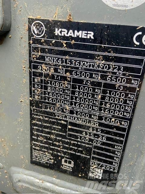 Kramer KT357 Teleskopické nakladače pre poľnohospodárstvo