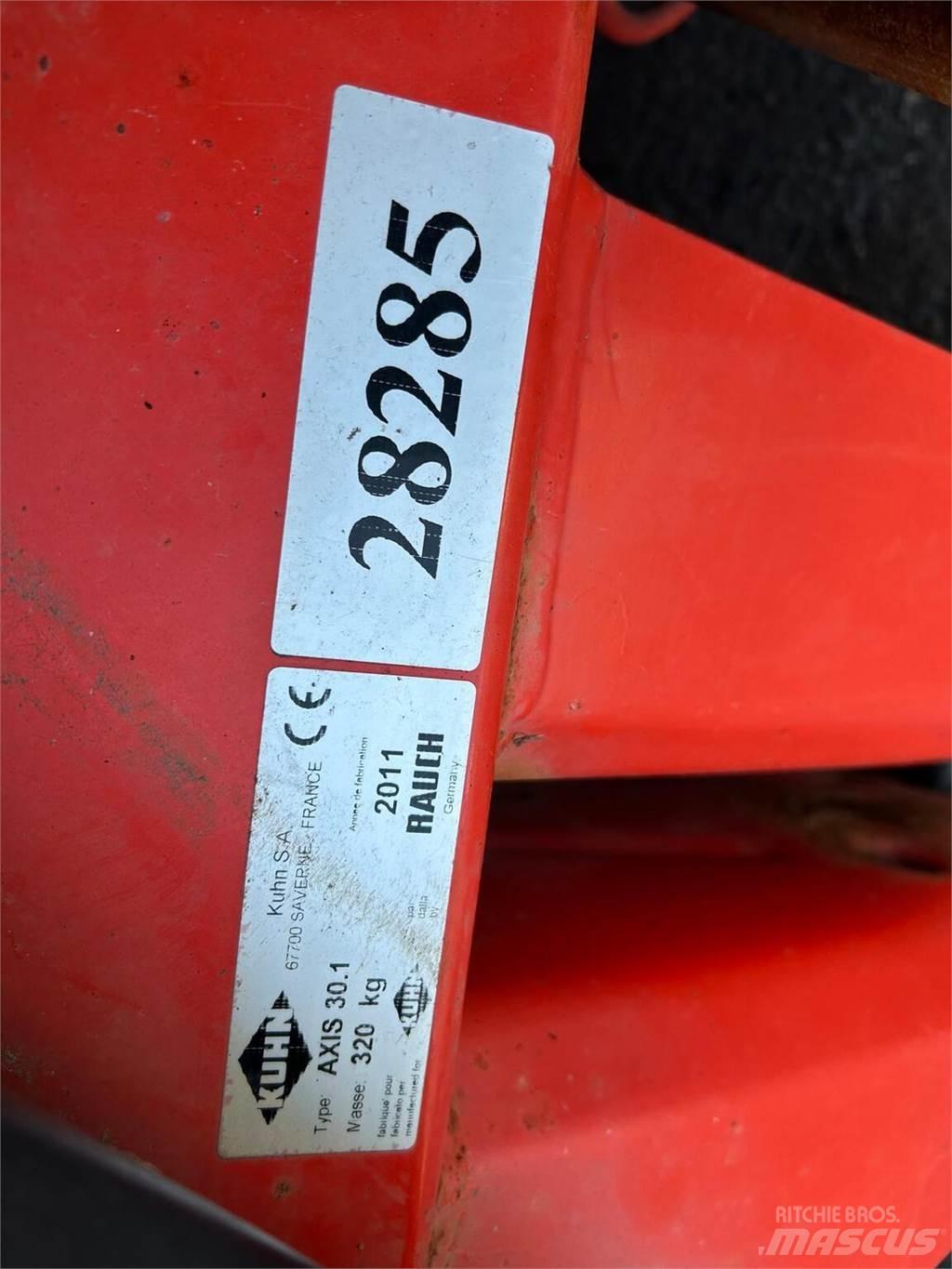 Kuhn Axis 30.1 Rozmetadlá priemyselných hnojív