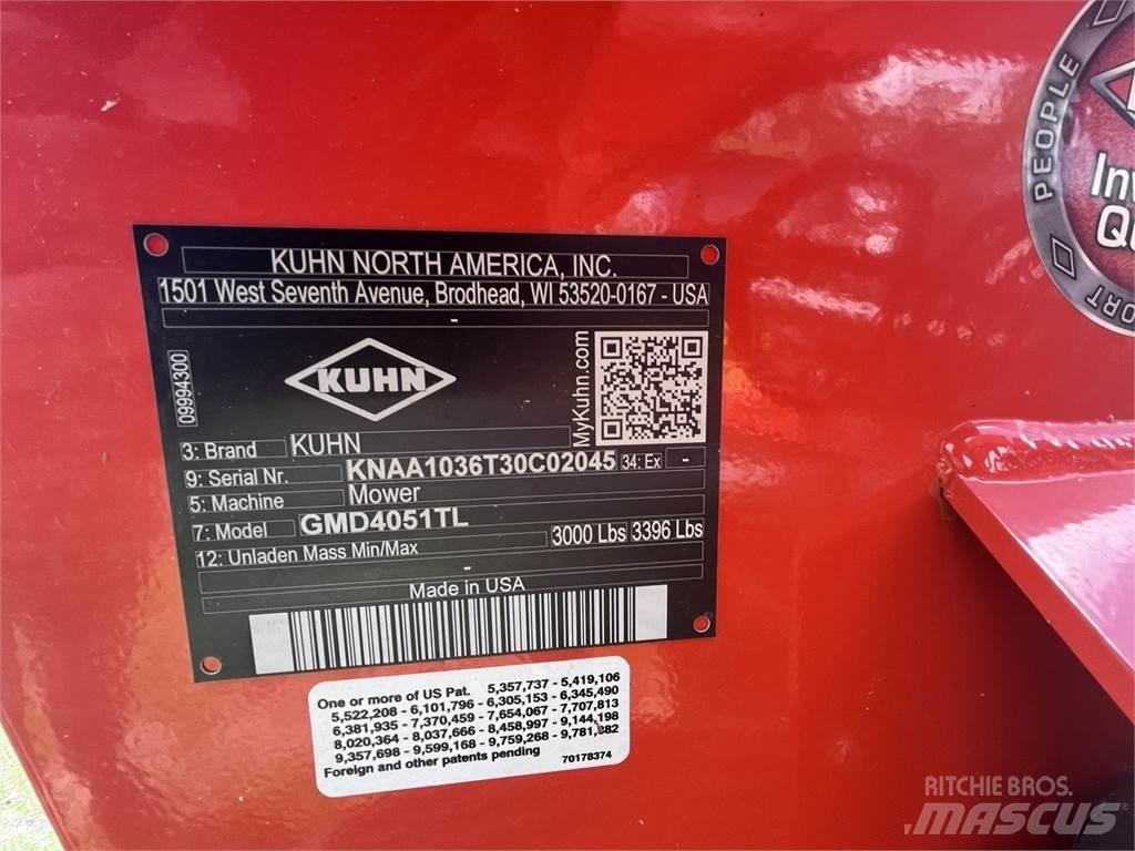 Kuhn GMD4051 Žacie stroje