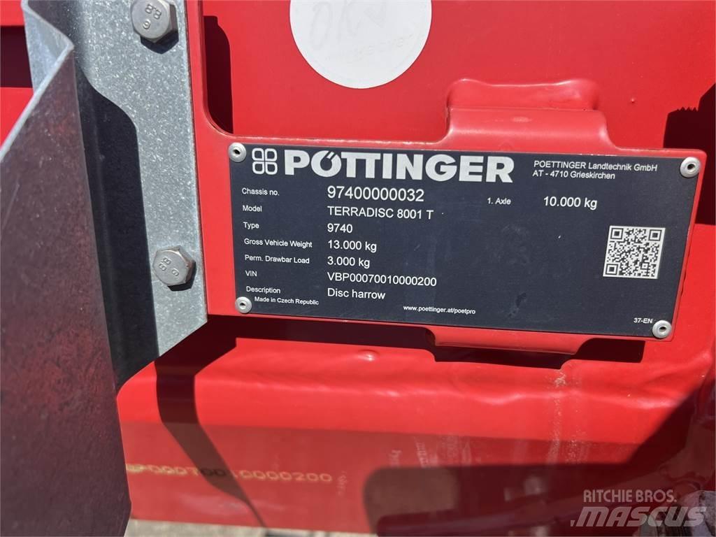 Pöttinger 8001t Tanierové brány