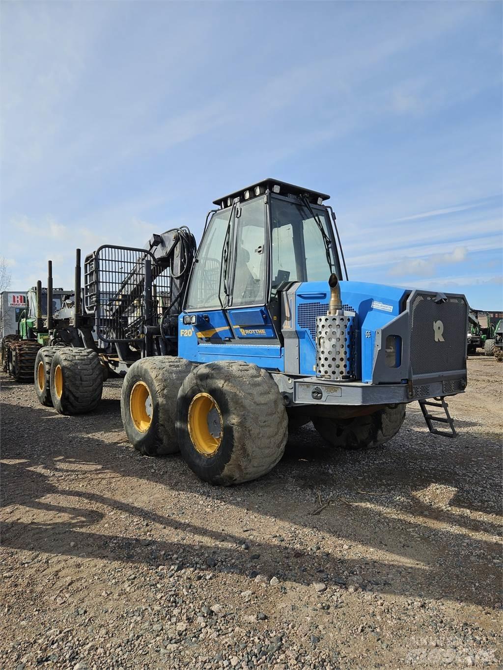 Rottne F20D Lesné traktory