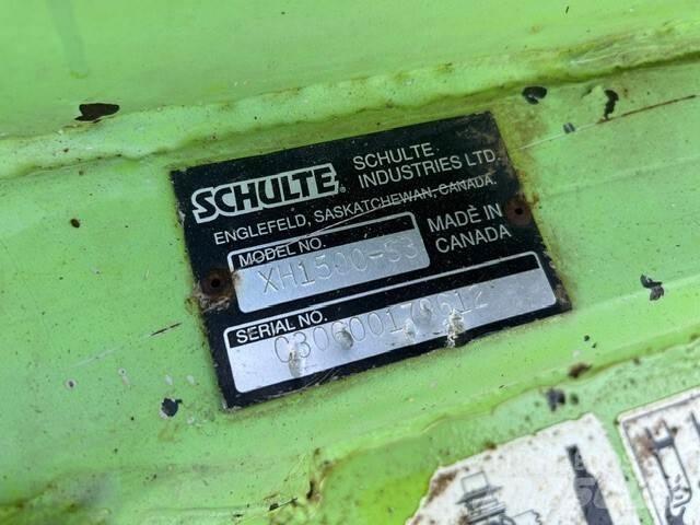 Schulte XH-1500 Drviče a rezače balíkov