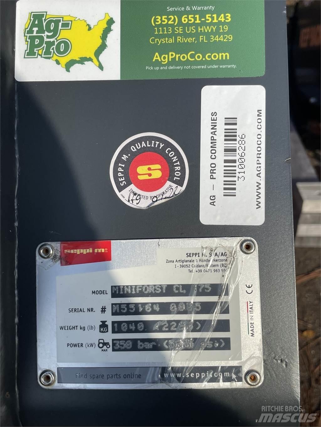 Seppi CL 175 Stínacie harvestory