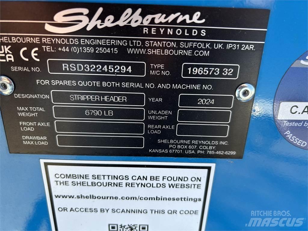 Shelbourne R32 Príslušenstvo a náhradné diely ku kombajnom