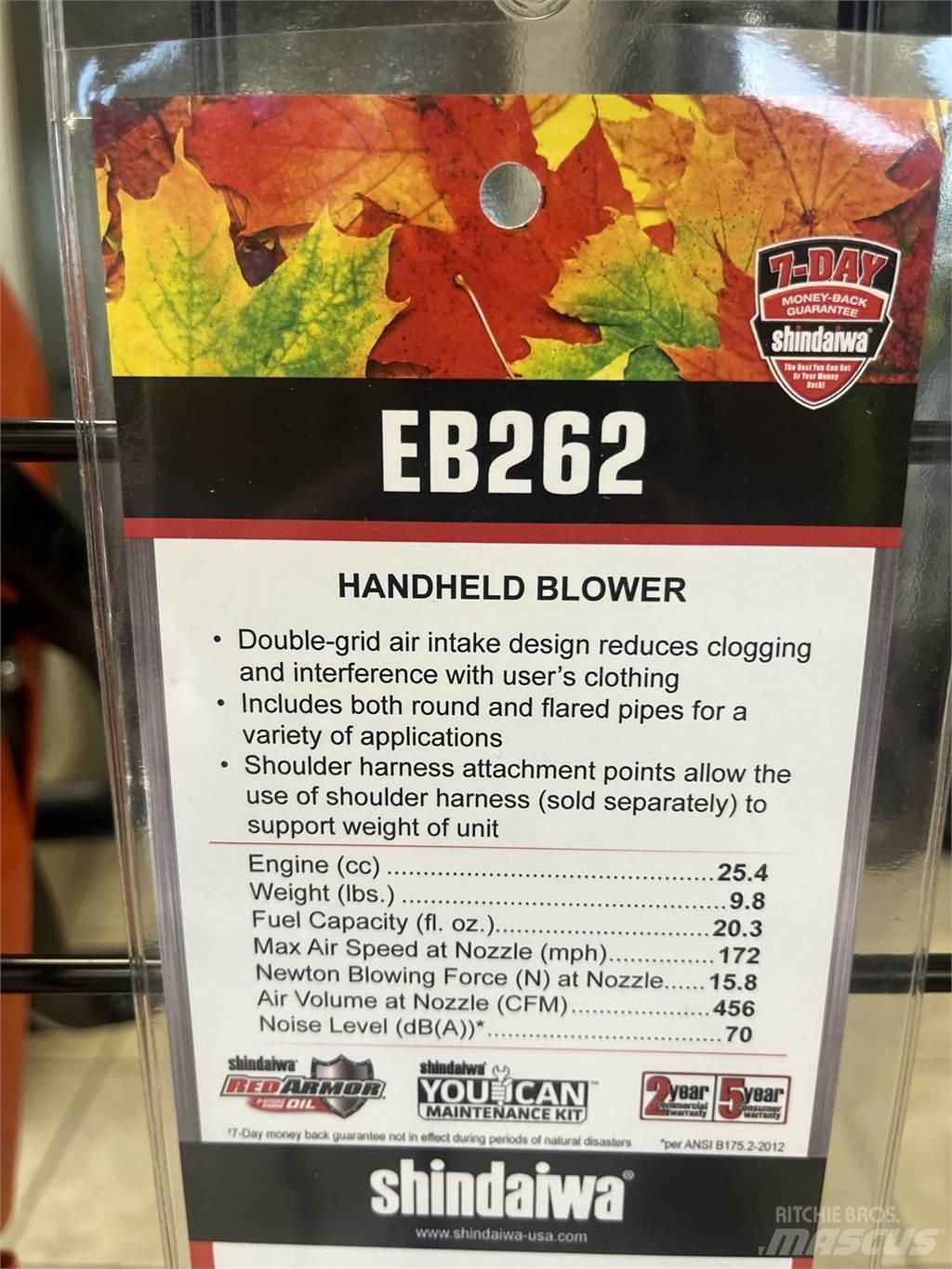 Shindaiwa EB262 Golfové vozíky