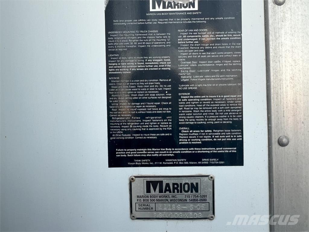 Peterbilt 337 Skriňová nadstavba