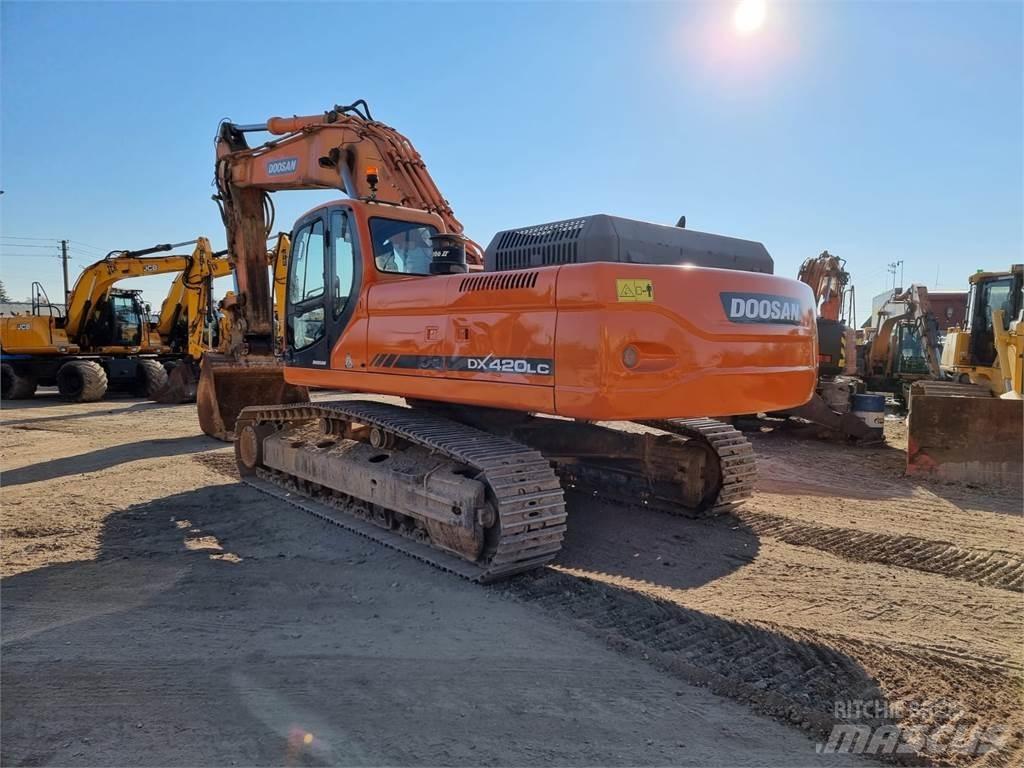Doosan DX420LC Pásové rýpadlá